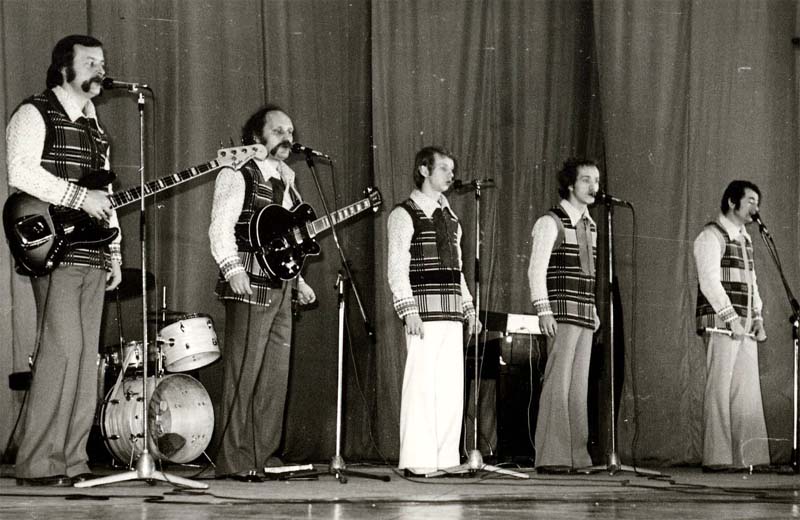 Гастроли белорусского ансамбля «Песняры» в ГСВГ. Концерт в г.Форст-Цинна 1974-1975 гг.
